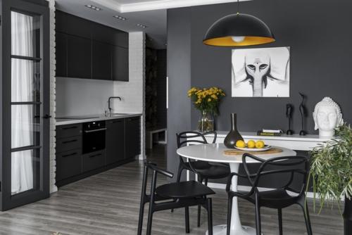 Квартира с этническими мотивами 43, 8 м в Екатеринбурге ч. 2. 03