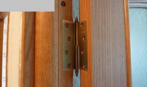 Установка самостоятельно межкомнатной двери. 06