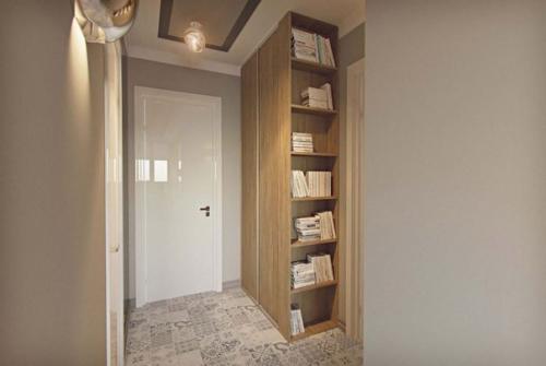 Дизайн - проект стандартной однокомнатной квартиры площадью 43 кв. 08