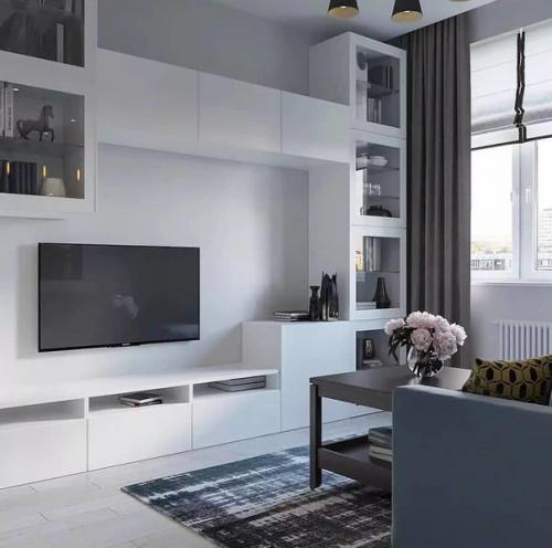 Стильная квартира в приятных оттенках. 08