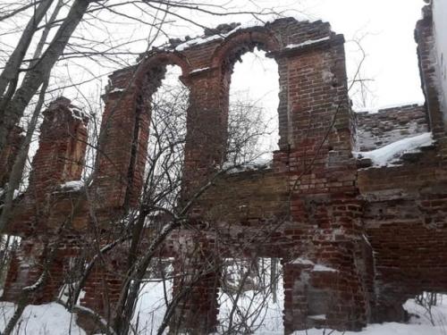 Зимняя прогулка в усадьбу бережок. 05