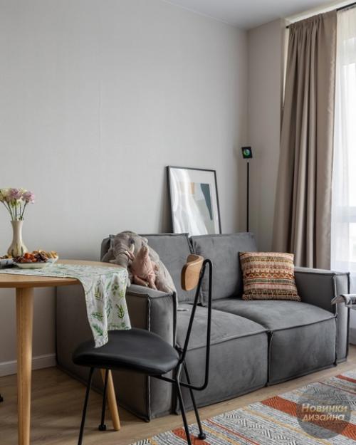 Небольшая, но очень стильная, атмосферная и уютная квартира - студия после ремонта. 04