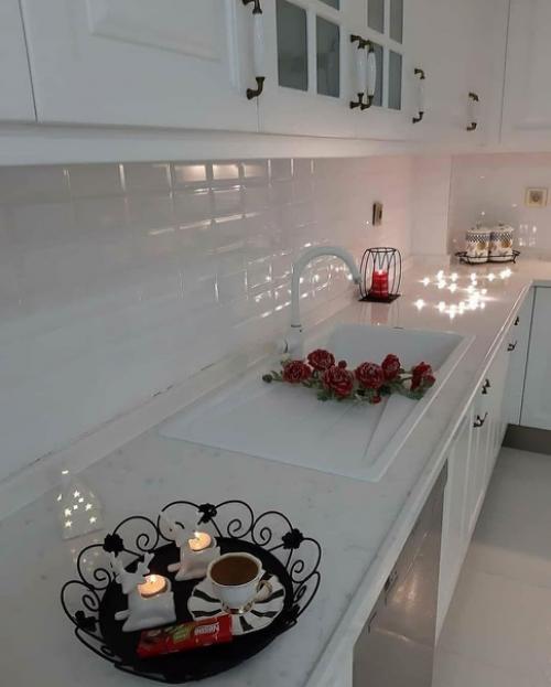 Белоснежная кухня на ваш суд. 02