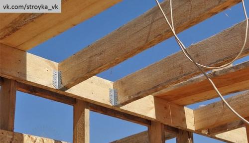 Межэтажные перекрытия по деревянным балкам. 08