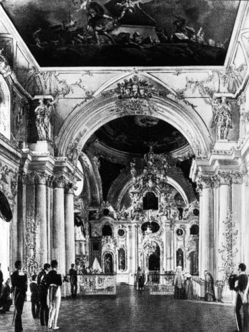 Собор спаса нерукотворного (большая церковь зимнего дворца) в Санкт-петербурге - православный дворцовый храм. 02