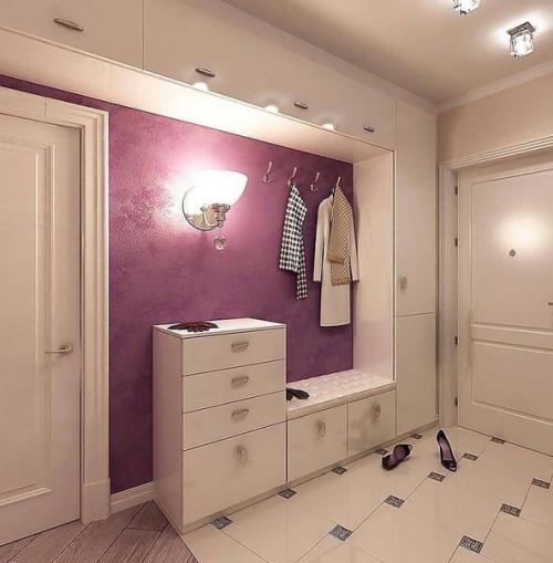 Несколько вариантов оформления прихожей. 03