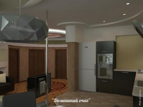 Дизайн квартиры - студии. 03