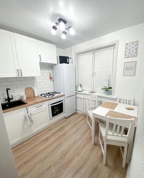 Красивая кухня в скандинавском стиле. 02