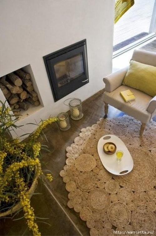 Коврик из веревки своими руками! 08