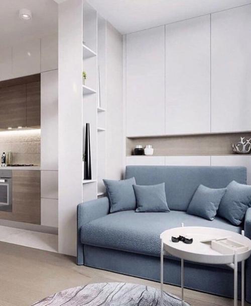 Интерьер в светлых тонах. 03