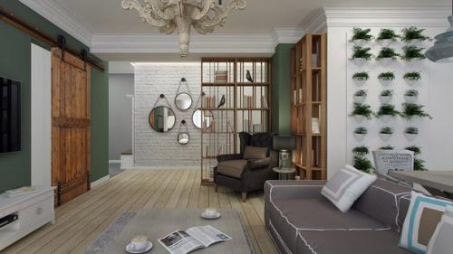 Дизайн - проект 3 х комнатной квартиры 80 кв. 03