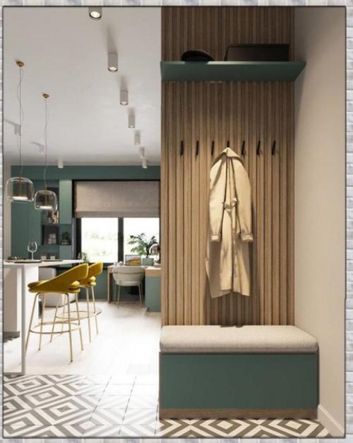 Дизайн интерьера однокомнатной квартиры. 07