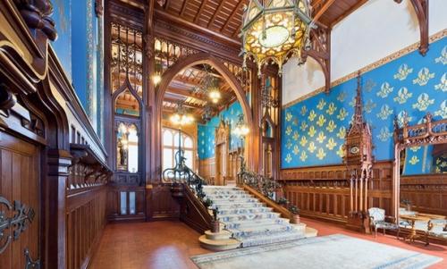 Зима посетила особняк Зинаиды Морозовой на спиридоновке 17. 08