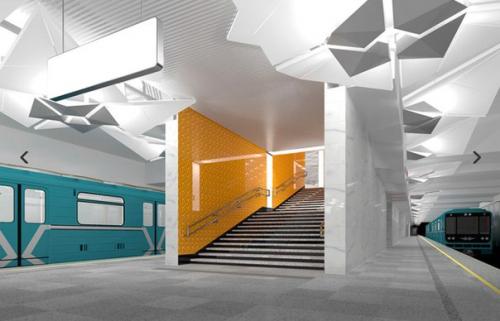 В Москве появится станцию метро в стиле оригами. 02