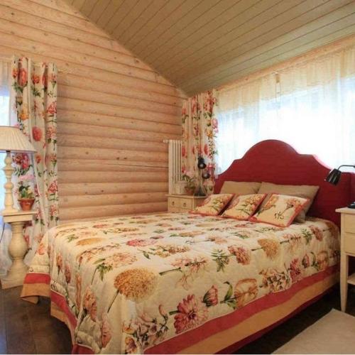 10 Идей оформления спальни в деревянном доме. 03