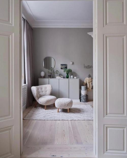 Интерьер в светлых оттенках. 07