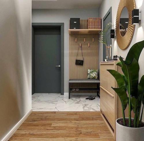 Несколько вариантов оформления прихожей. 01