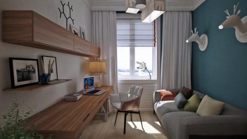 Дизайн - проект 3 х комнатной квартиры 80 кв. 06