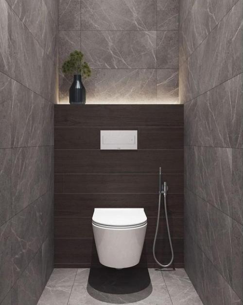 Подборка оформления туалетов без ванны. 02