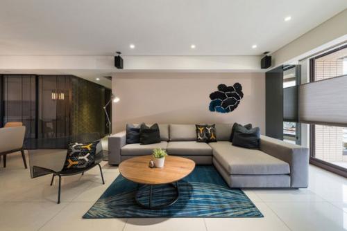 Современный стиль в роскошном интерьере квартиры. 06