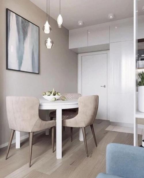 Интерьер в светлых тонах. 04