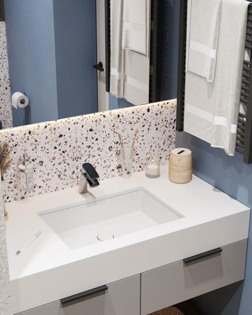 Необычная ванная с эффектом перепелиного яйца, 5, 4 кв. 04