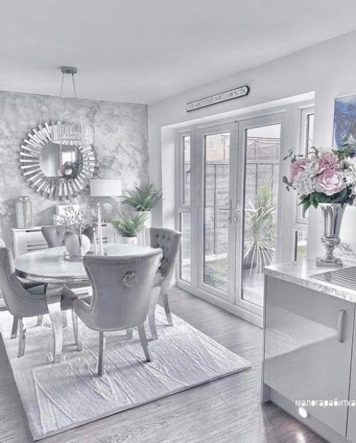 Интерьер в белом цвете. 06