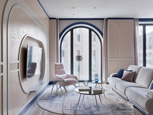 Квартира 105 м с необычным дизайном и арочными окнами на зиларт ч. 1. 03