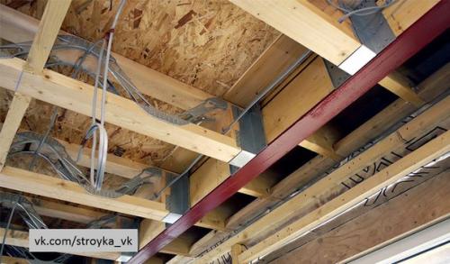 Межэтажные перекрытия по деревянным балкам. 01