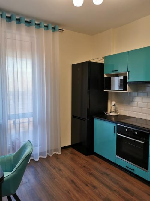 Оформление кухни в квартире молодого человека. 04