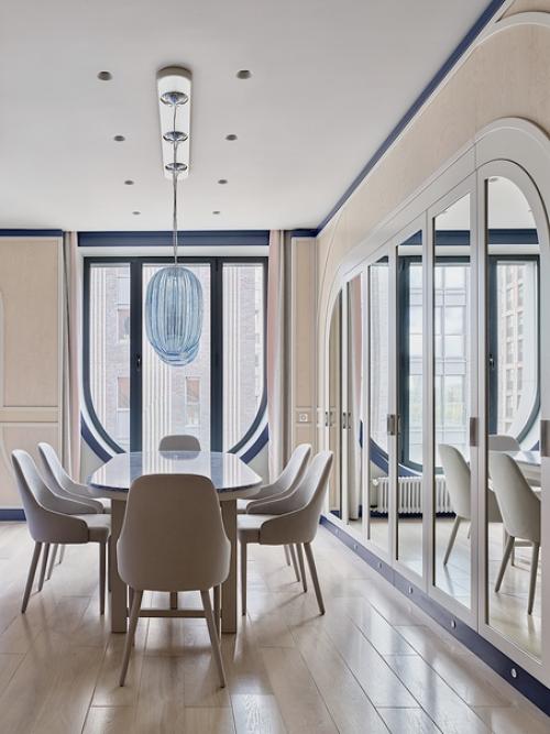 Квартира 105 м с необычным дизайном и арочными окнами на зиларт ч. 1. 01