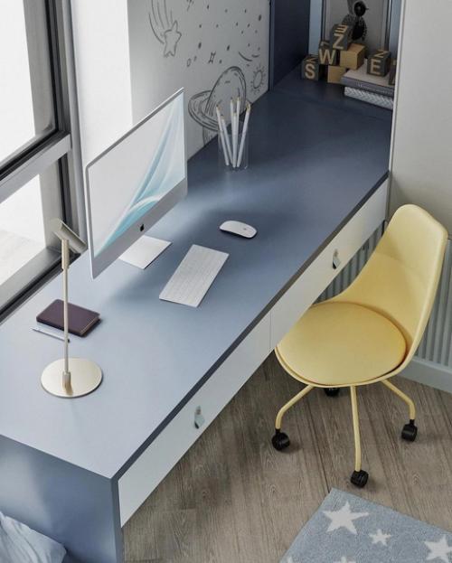 Интерьер красивой детской. 06