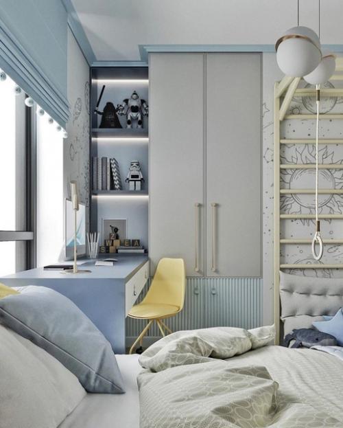 Интерьер красивой детской. 01