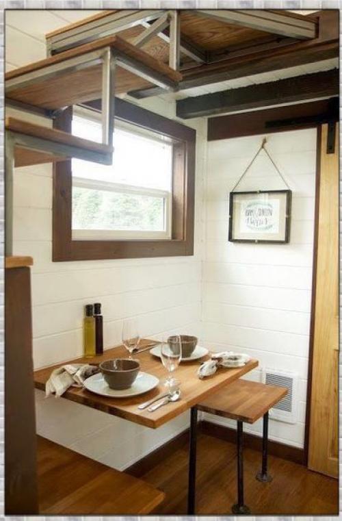 Крохотный домик. В котором есть всё необходимое. 04