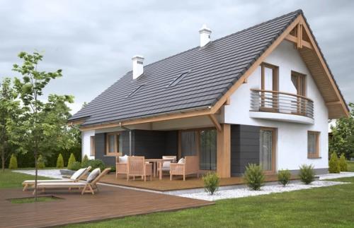 Эскизный проект загородного уютного дома для семьи. 01 Эскизный проект загородного уютного дома для семьи. 01