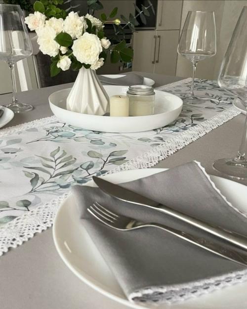 В наличии непревзойдённая по своей практичности и восхитительной красоте интерьерная ткань дак производства Турции Эвкалипт. 03