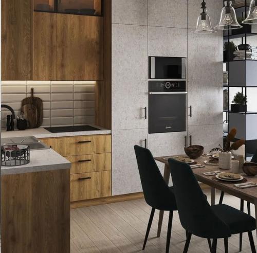 Заказчики интерьер в современном стиле с элементами лофта просили. 02