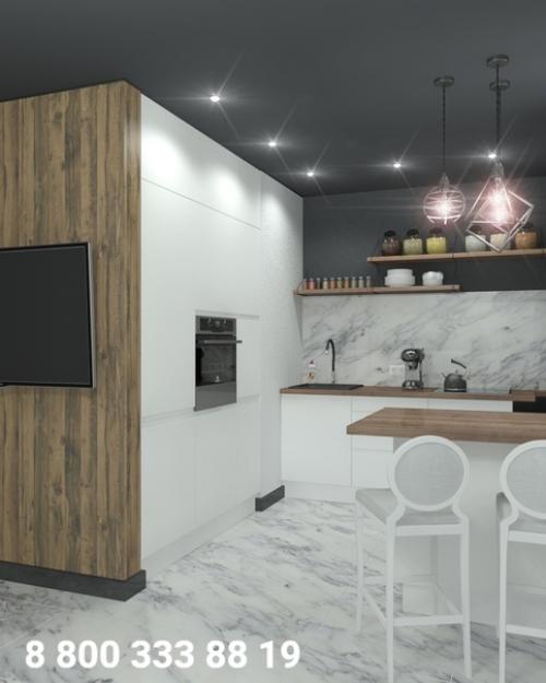 Современная роскошь.  Тенденции Кухонной Моды гласят. 08