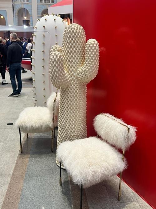 Утром прыгнула в метро и одной из первых была на выставке дизайна интерьеров АrtDom. 08