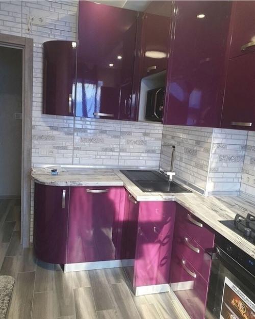 Интерсный цвет кухонного гарнитура. 02