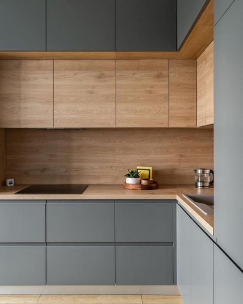 Современная кухня, в стиле минимализм. 04