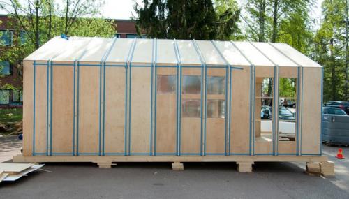 Проект дома, который был разработан группой финских студентов. 08