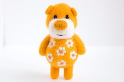 Очаровательные мишки из войлока от Gabrielefelt? 04