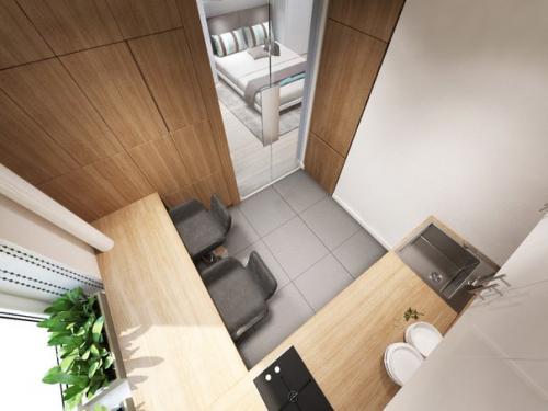 Дизайн интерьера однокомнатной хрущевки. 03