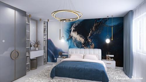 Хочу синюю спальню! 08