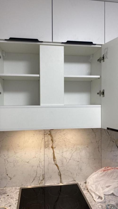 Белая кухня стильно - это всегда! 04