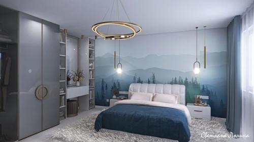Хочу синюю спальню! 09