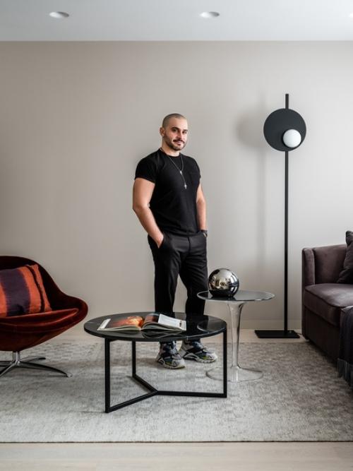 Лаконичная квартира с черными акцентами ч. 1. 02