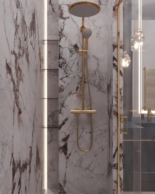 Колоритная ванная комната из проекта студии Lidesign. 03