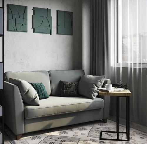 Заказчики интерьер в современном стиле с элементами лофта просили. 05